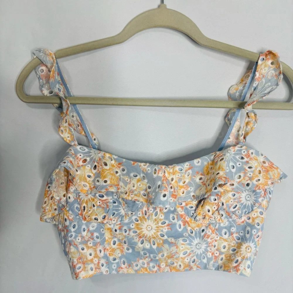 Lovers and Friends Charlotte Bralette and Matching Shorts